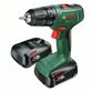 Bosch - Akku-Bohrschrauber EasyDrill 18V-40, 2 x Akku PBA 18V 2.0Ah (06039D8005)