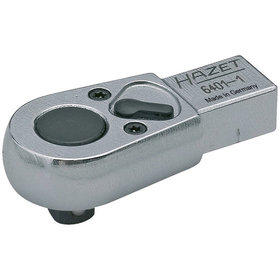 HAZET - Einsteck-Hebelumschalt-Knarre 6401-1, 1/4", Einsteck-Vierkant 9x12mm