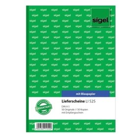 sigel® - Lieferschein LI525 DIN A5 2x50 Blatt