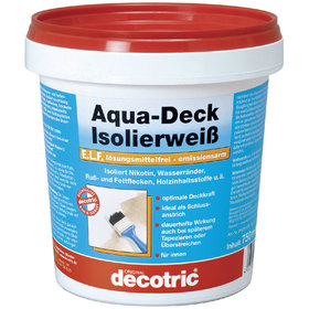 decotric® - Aqua-Deck Isolierweiß ELF 750ml Dose