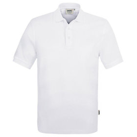 HAKRO - Poloshirt Classic 810, weiß, Größe M