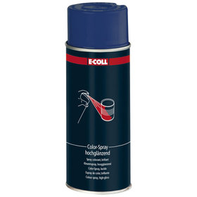 E-COLL - Buntlack Colorspray hochglänzend Alkydharz 400ml Spraydose kobaltblau