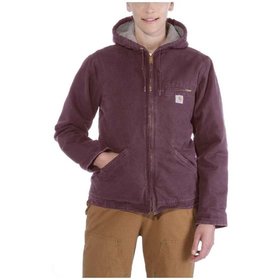 carhartt® - Damen Jacke SANDSTONE JACKET, deep wine, Größe L