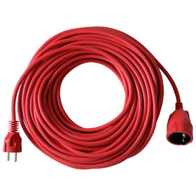 brennenstuhl® - Verlängerungskabel 25m, 3G1,5mm², rot