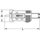 KSTOOLS® - Digital-Tiefenmessschieber 0-25mm, 125mm