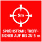 ABUS - Abwehrspray SDS80 inkl. Tasche,Reichweite 5 Meter, Sprühzeit 8 Sekunden