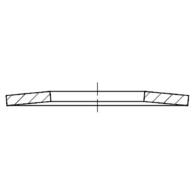 Tellerfedern, DIN 2093 Federstahl 8 x 4,2 x 0,4mm