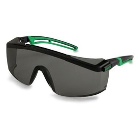 uvex - Schutzbrille astrospec 2.0 infradur + grau SS3 schwarz/grün