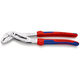 KNIPEX® - Alligator® Wasserpumpenzange verchromt, mit Mehrkomponenten-Hüllen 300 mm 8805300