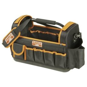 BAHCO® - Offene Stoff-Werkzeugtasche mit festem Boden, 24 l, 300 mm × 240 mm × 410 mm