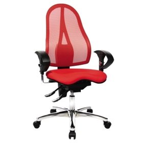 Topstar® - Bürodrehstuhl Sitness 15 ST19U G21 inkl. Armlehnen rot