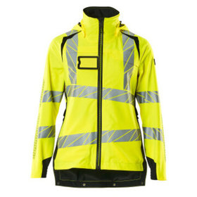 MASCOT® - Hard Shell Jacke ACCELERATE SAFE, hi-vis Gelb/Schwarz, Größe XS