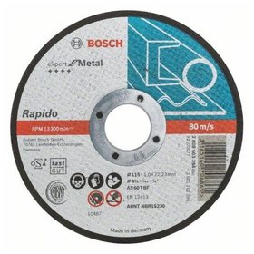 Bosch - Trennscheibe gerade Expert for Metal, Rapido AS 60 T BF, 115mm, 1,0mm