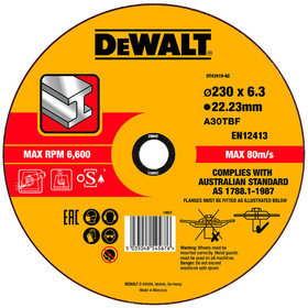 DeWALT - Schruppscheibe Metall gekr 230x6,3mm