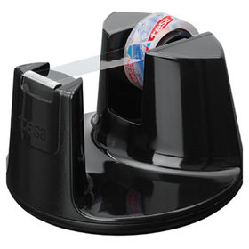 tesa® - Tischabroller Easy Cut Compact 53827-00000 schwarz +Klebefilm
