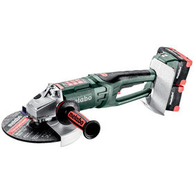 metabo® - Akku-Winkelschleifer WPB 36-18 LTX BL 24-230 Quick (613103810), Kunststoffkoffer, 18V 4x8Ah LiHD + ASC 145 Duo