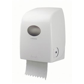 Kimberly-Clark® - Rollenhandtuchspender AQUARIUS* SLIMROLL*, Kunststoff, weiß