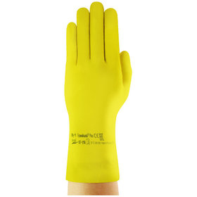 Ansell® - Handschuh AlphaTec® 87-190, Kat. III, gelb, Größe 7,5-8