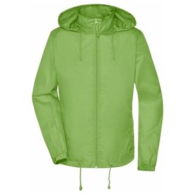 James & Nicholson - Damen Basic Windbreaker JN1131, frühlings-grün, Größe XL