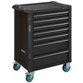 HAZET - Werkstattwagen Assistent 179N-7-RAL9005, Schubladen, flach: 5 x 81 x 522 x 398mm, Schubladen, hoch: 2 x 166 x 522 x 398mm