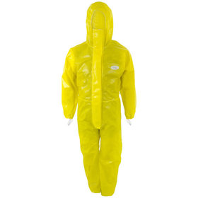 ASATEX® - CoverChem® Chemieschutzoverall, gelb, Größe 2XL
