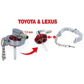 KSTOOLS® - Universal-Entlüfterstutzen-Adapter für Toyota und Lexus