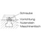 AMF - Passnutenstein DIN 6322B 20 x 20mm