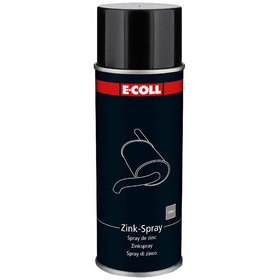 E-COLL - Zink-Spray grau matt, wasserbeständig, rostschützend 400ml Ddose