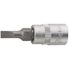 FORTIS - Schraubendreher-Einsatz 1/4" für Schlitz 4,0 x 0,8mm