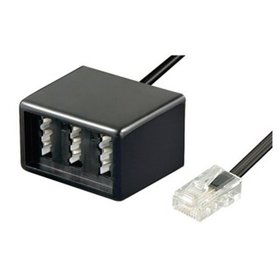 goobay® - Adapter 0,2m,RJ45>TAE-NFF