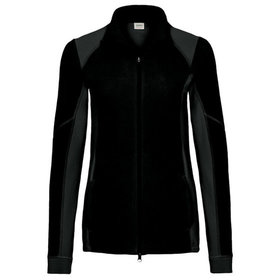 HAKRO - Damen Stretchfleecejacke Erin 244, schwarz, Größe XL