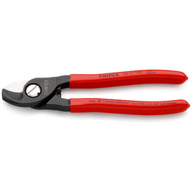 KNIPEX® - Kabelschere brüniert, mit Kunststoff überzogen 165 mm 9511165