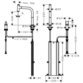 hansgrohe - 2-Loch-Spültisch-Einhebelmischer Metris Select M71-200