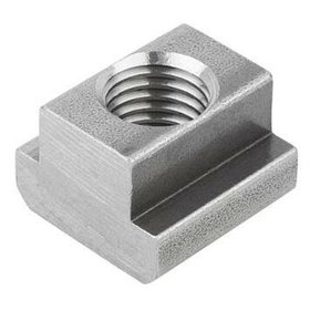 KIPP - MUTTER FÜR T-NUT DIN508, M06, NB=8, L=13, EDELSTAHL A2 1.4305 BLANK