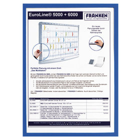 FRANKEN - Dokumentenhalter Frame lt X-tra Line ITSA5M 03 DIN A5 blau