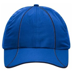 James & Nicholson - 6 Panel Sports Cap MB6202, nautic-blau/navy-blau, Einheitsgröße