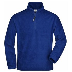 James & Nicholson - Fleece Sweatshirt JN043, königs-blau, Größe M