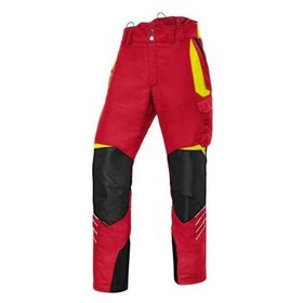 Kübler - FOREST Schnittschutzhose PSA 3 rot/warngelb, Größe S-82