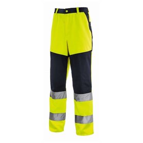 teXXor® - Warnschutz-Bundhose ROCHESTER, warngelb/navy, Größe 46