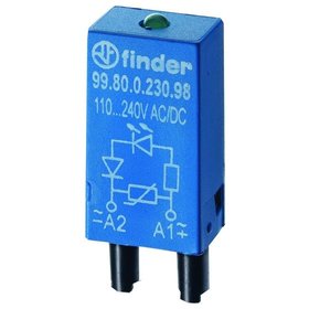 finder® - Entstörmodul RC-Glied 110-240VAC UC 110-240VDC