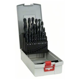 Bosch - Metallbohrer-Set DIN 338 HSS-R in ProBox 25-teilig ø1-13mm