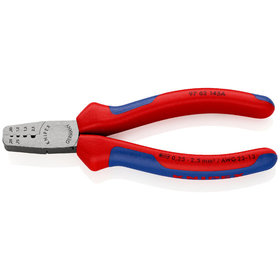 KNIPEX® - Crimpzange für Aderendhülsen mit Mehrkomponenten-Hüllen 145 mm 9762145A