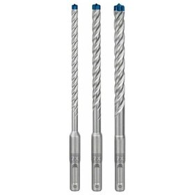 Bosch - EXPERT SDS plus-7X Hammerbohrer-Set, 6/8/10mm, 3-teilig für Bohrhämmer (2608900196)