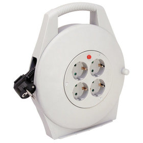 brennenstuhl® - Kabelbox Grau 4-fach 10m H05VV-F 3G1,5 mit erhöhtem Berührungsschutz
