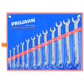 PROJAHN - Gabelringschlüssel Set 12-teilig 1/4"|5/16"|3/8"|...|3/4"|7/8"|15/16"|1"