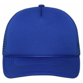 James & Nicholson - 5 Panel Retro Mesh Cap MB6550, königs-blau, Einheitsgröße