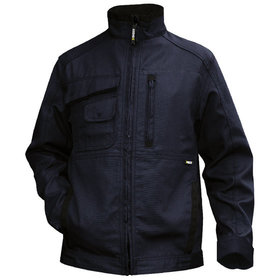 Dassy® - Kent Canvas Arbeitsjacke, nachtblau/schwarz, Größe L