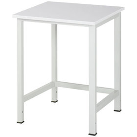 RAU. - Werktisch Modell 900, Melaminplatte, 750 x 800 x 825mm