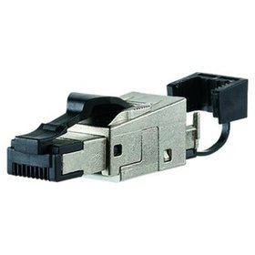 METZ CONNECT - Modular-Stecker Cat6A RJ45 27-22AWG si Feldkonf geschirmt Schneidklemm