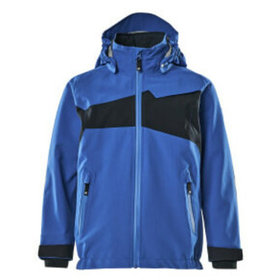 MASCOT® - Hard Shell Jacke ACCELERATE für Kinder Azurblau/Schwarzblau 18901-249-91010, Größe 152